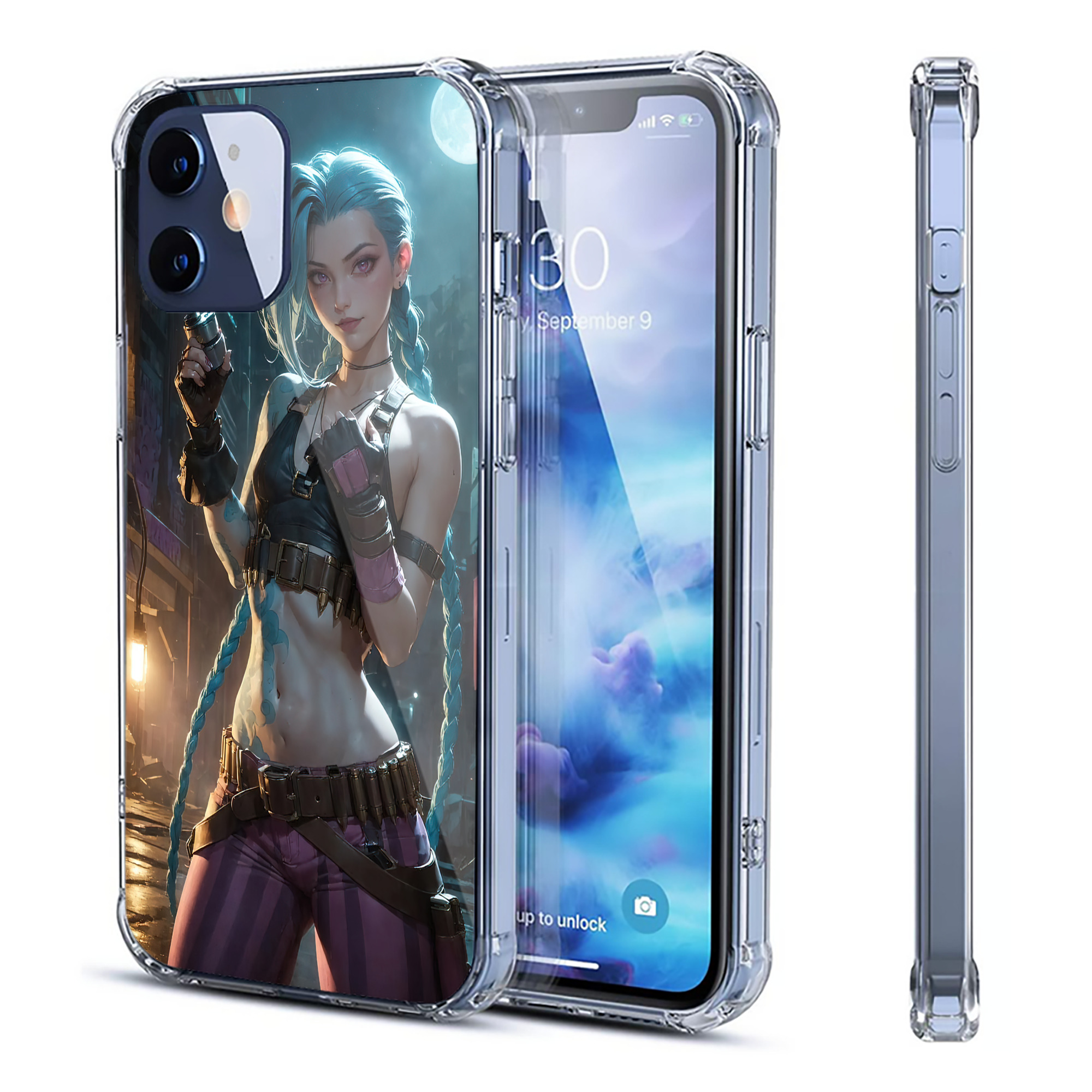 （画像用） リーグ・オブ・レジェンド League of Legends LOL 【iPhone 12シリーズ対応】透明スマホケース（クリアソフトケース）